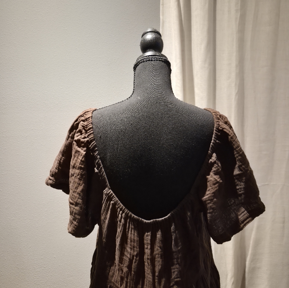 Old Navy Chocolate Mini Dress - Picture 3 of 3